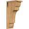 Ekena Millwork New Brighton Smooth Corbel w/Backplate, Western Red Cedar, 7 1/2"W x 12"D x 24"H COR08X12X24NEB01SWR - alternate 1